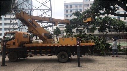 广州东山区路灯安装升降车高架车吊篮车出租
